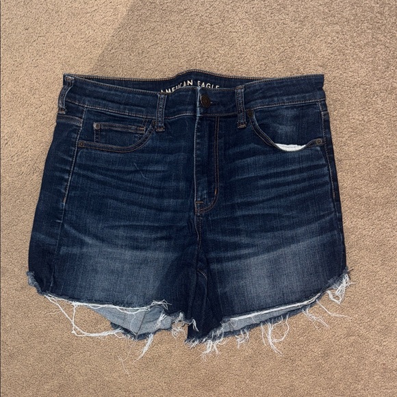 American Eagle Outfitters Pants - American Eagle Outfitters Dark Blue Jean Shorts